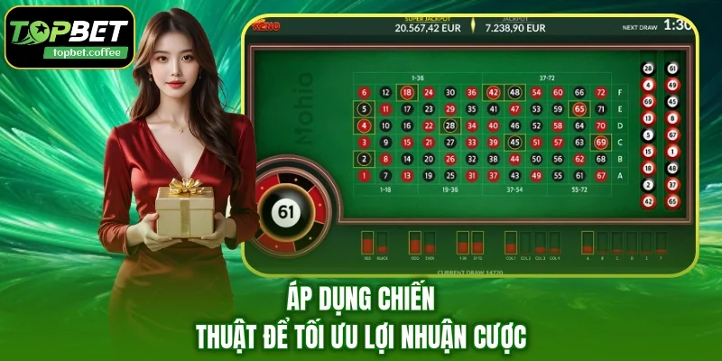 Áp dụng chiến thuật để tối ưu lợi nhuận cược