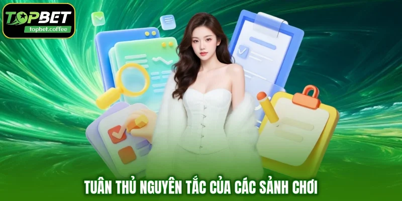 Tuân thủ nguyên tắc của các sảnh chơi